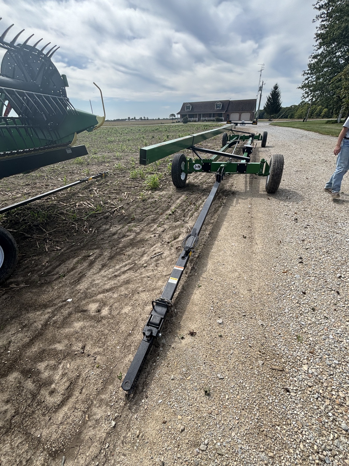 Used 2017 J&M 4WS15 Header carts at Koenig Equipment in Knightstown, IN - PhotoXL2