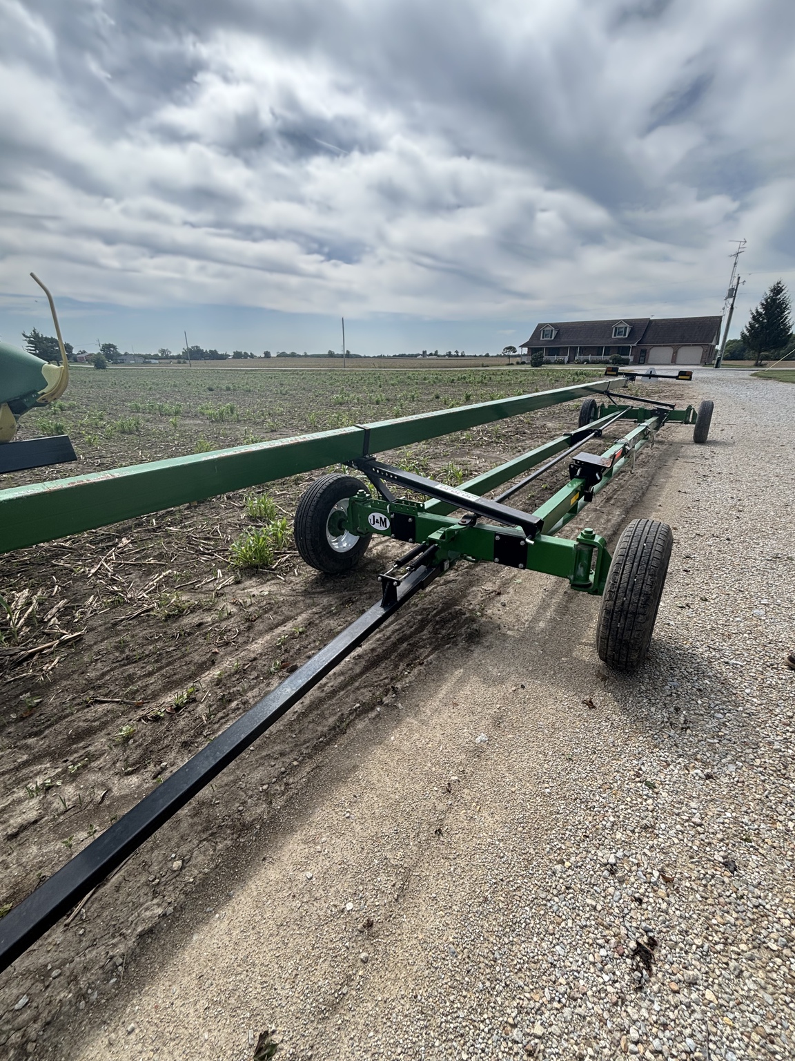 Used 2017 J&M 4WS15 Header carts at Koenig Equipment in Knightstown, IN - PhotoXL1