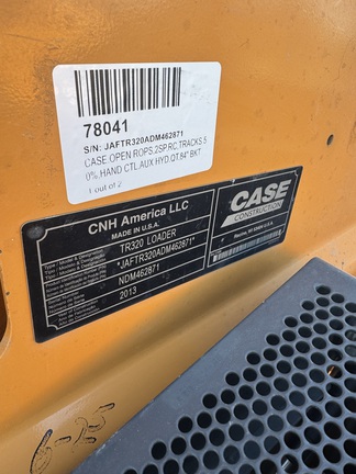 2013 Case TR320
