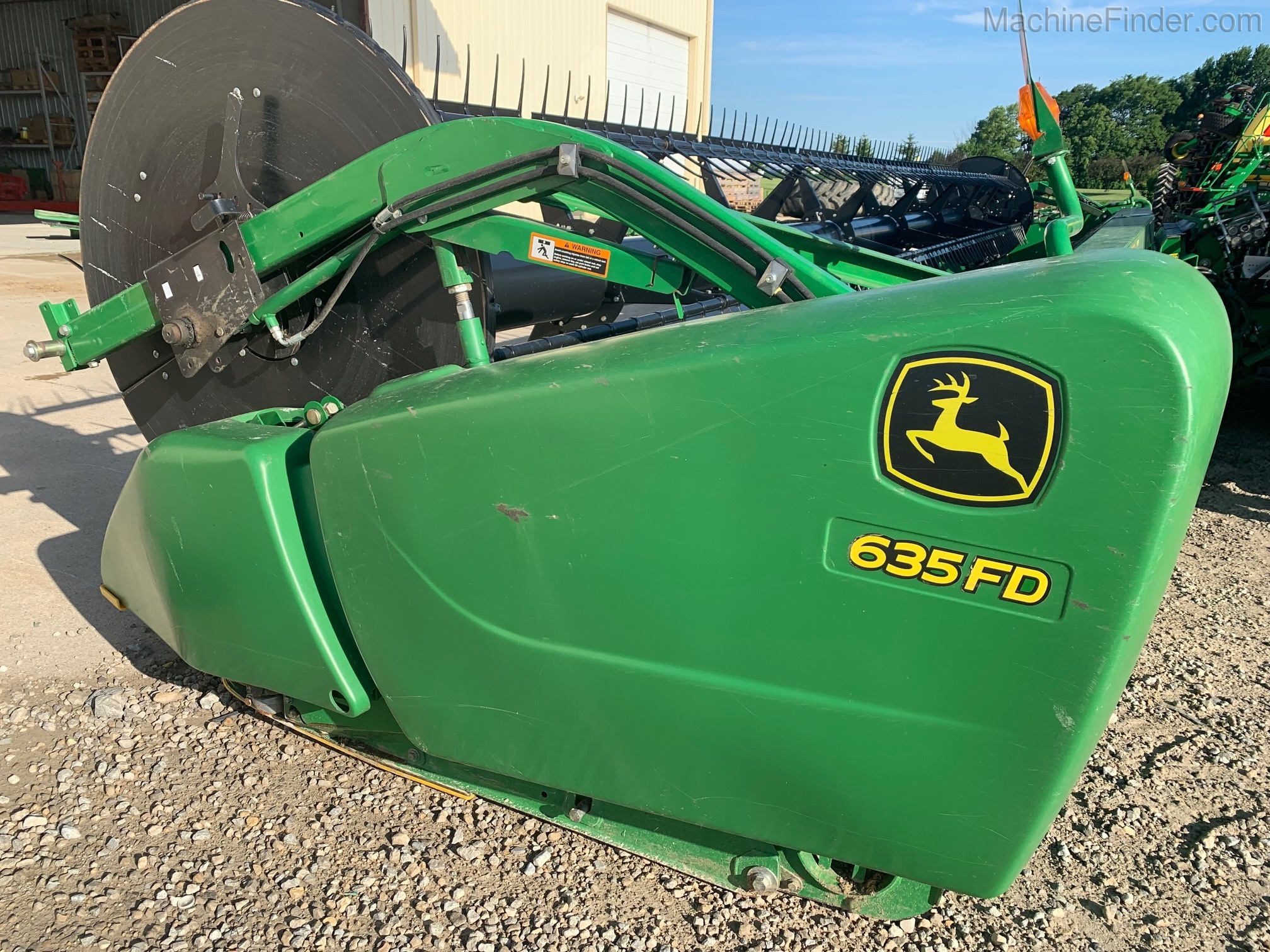 2012 John Deere 635FD Image 3