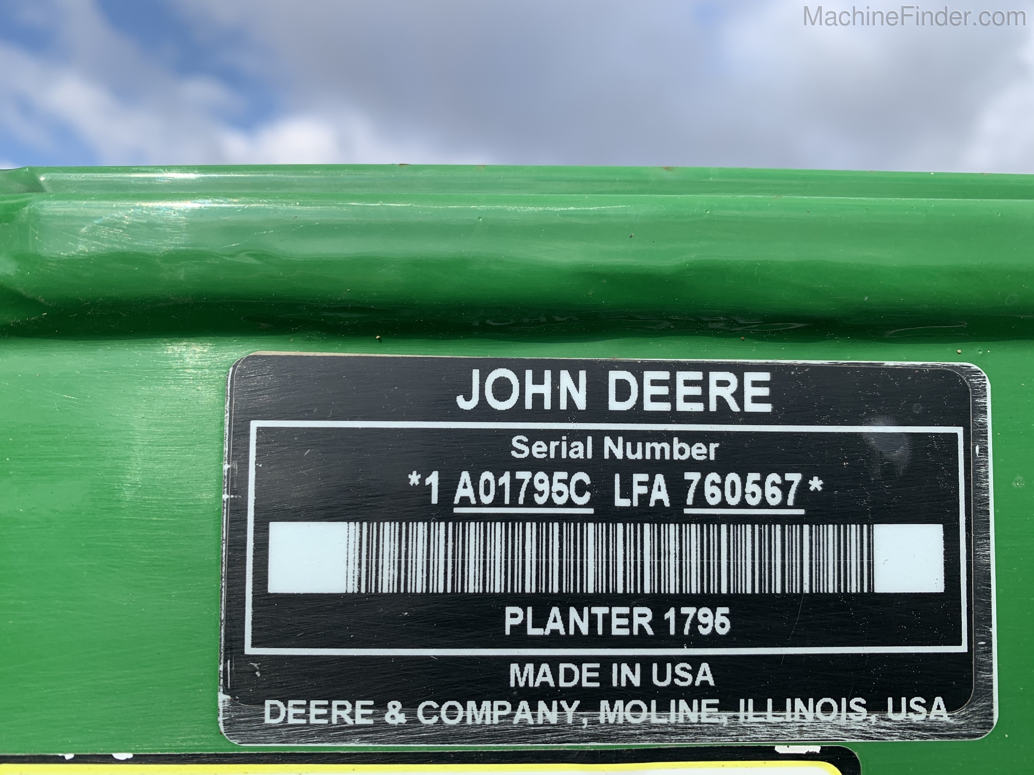 2015 John Deere 1795 Image 5