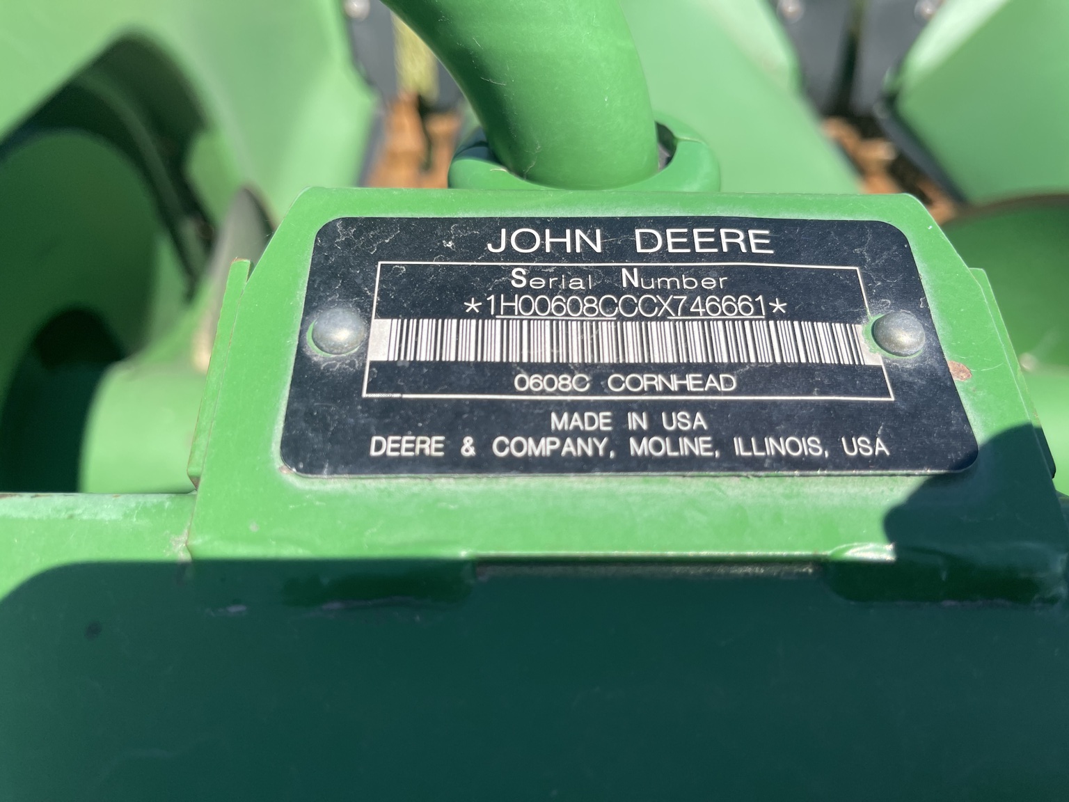  2012 John Deere 608C at Heritage Tractor in Aledo, IL