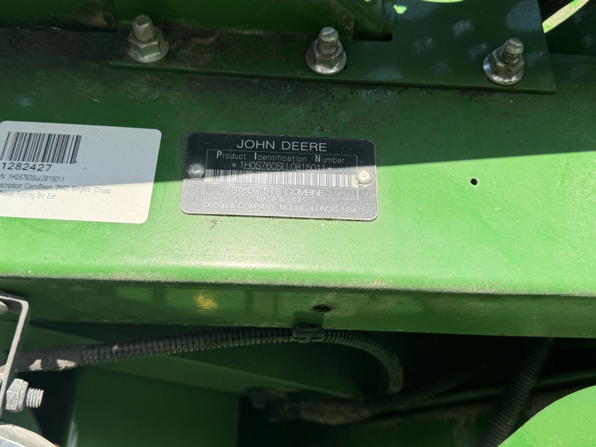 2021 John Deere S760 Image 26