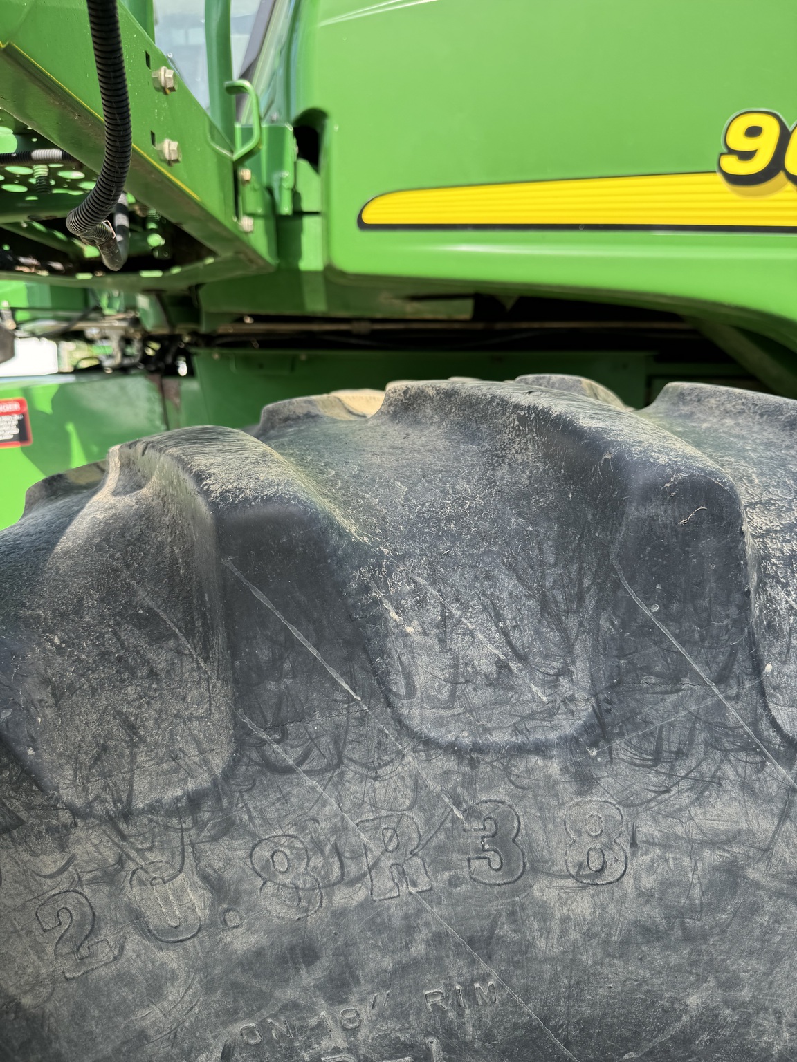 2000 John Deere 9650W Image 4