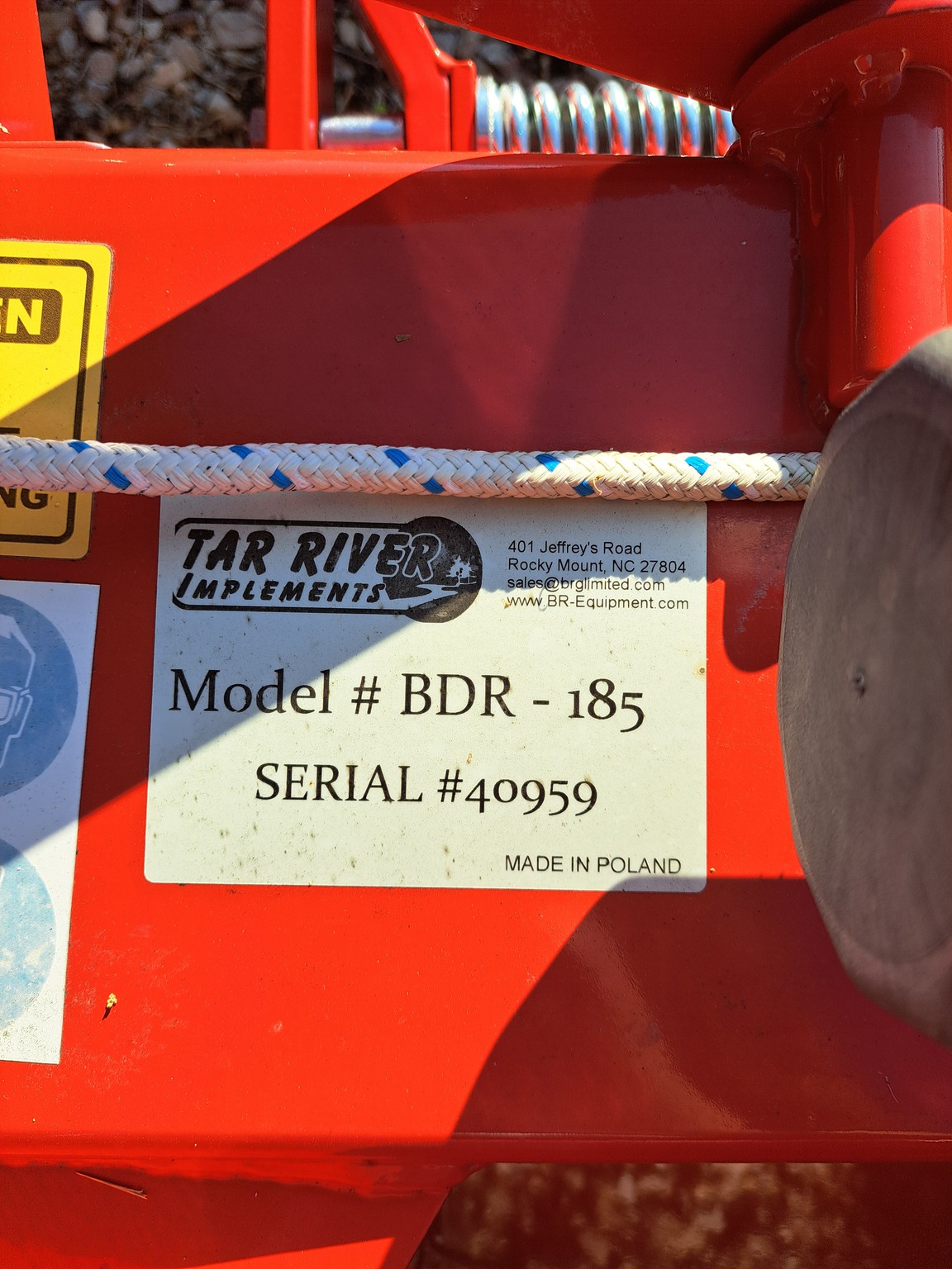 Used 2022 Tar River Implements BDR-185 Hay Mowers Mounted at Koenig Equipment in Greensburg, IN - PhotoXL3
