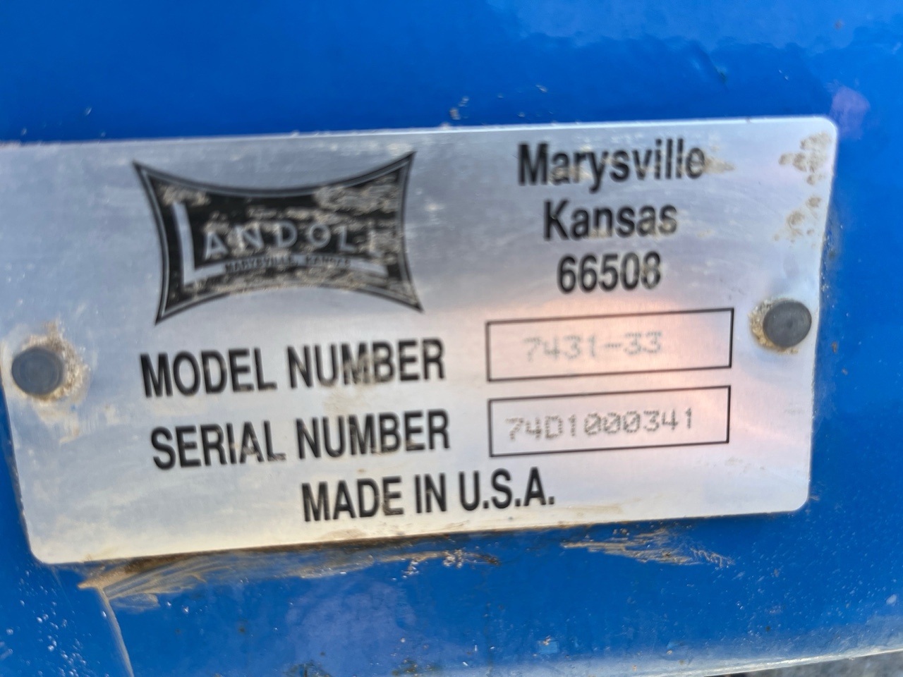 Used 2010 Landoll 7431-33 Vertical Tillage at Koenig Equipment in Greenville, OH - PhotoXL22