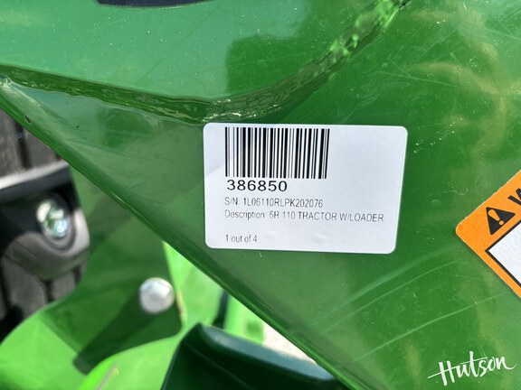 Photo of 2023 John Deere 6R 110