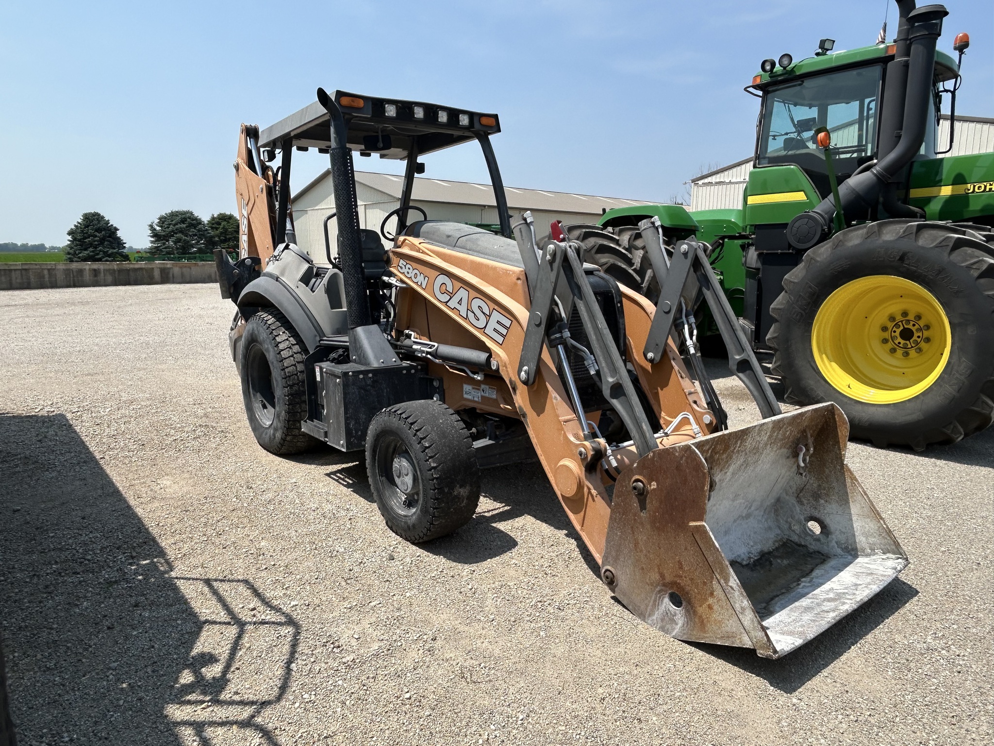  2018 Case 580N at Heritage Tractor in Streator, IL