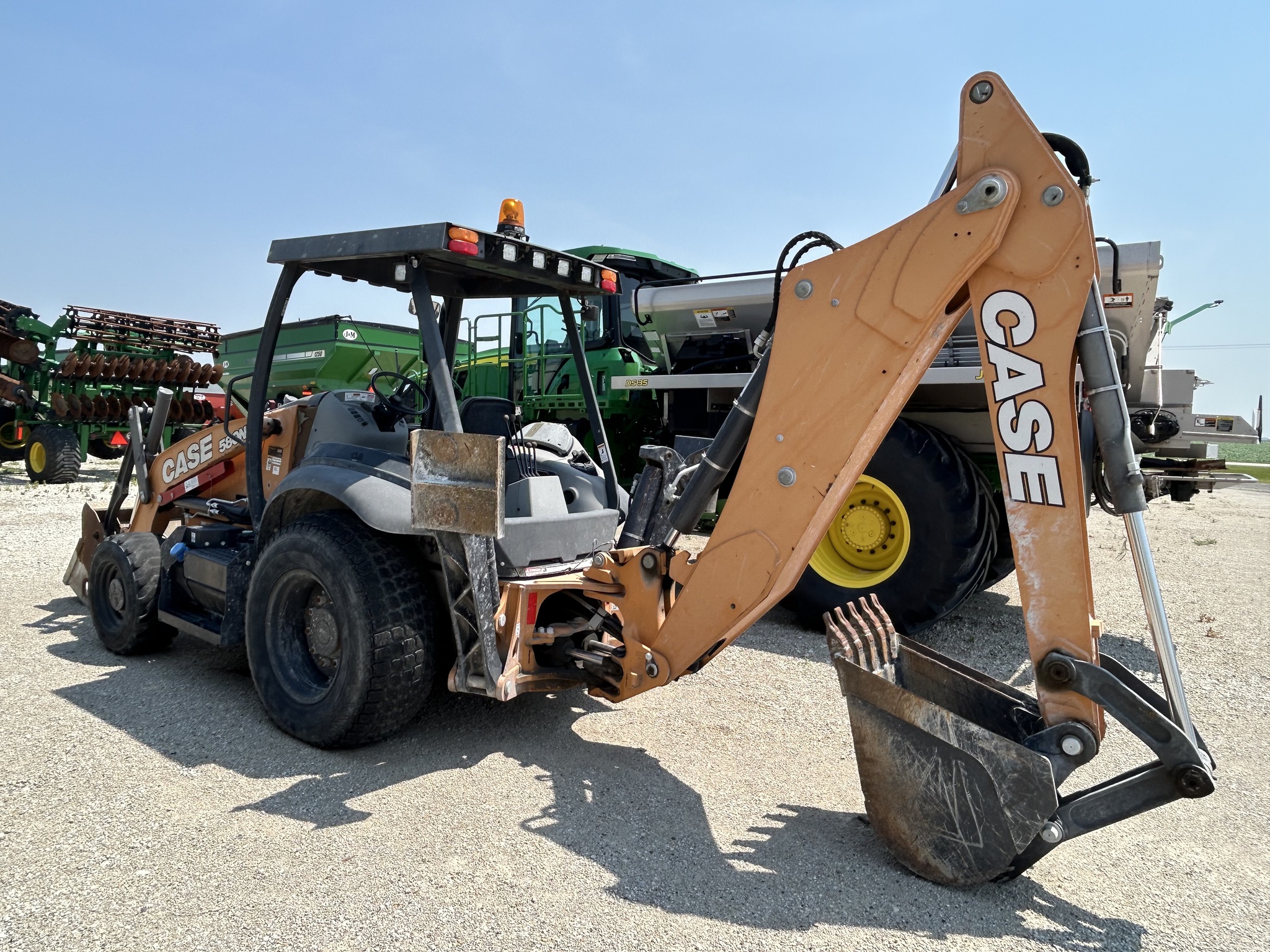  2018 Case 580N at Heritage Tractor in Streator, IL