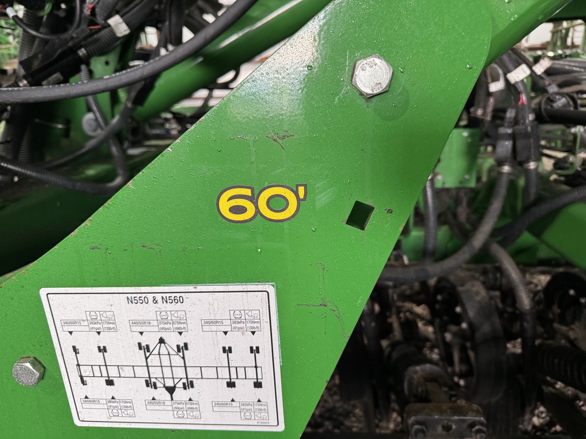  2025 John Deere N560 at Heritage Tractor in Pittsburg, KS