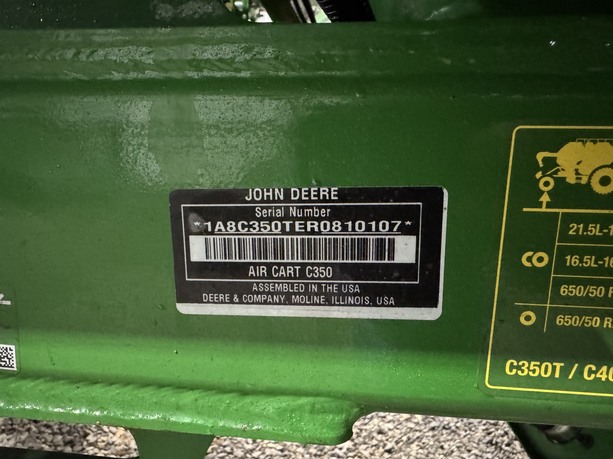  2025 John Deere N560 at Heritage Tractor in Pittsburg, KS