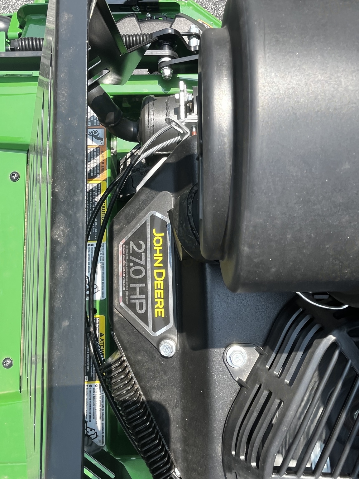 2025 John Deere Q850R W GRASSFLAP Image 2