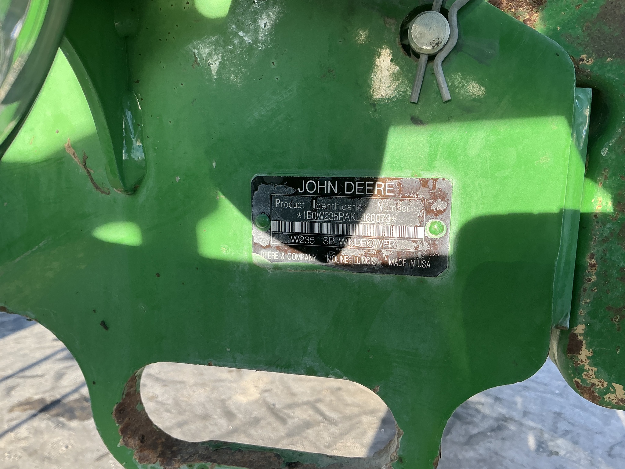 2020 John Deere W235 Image 33
