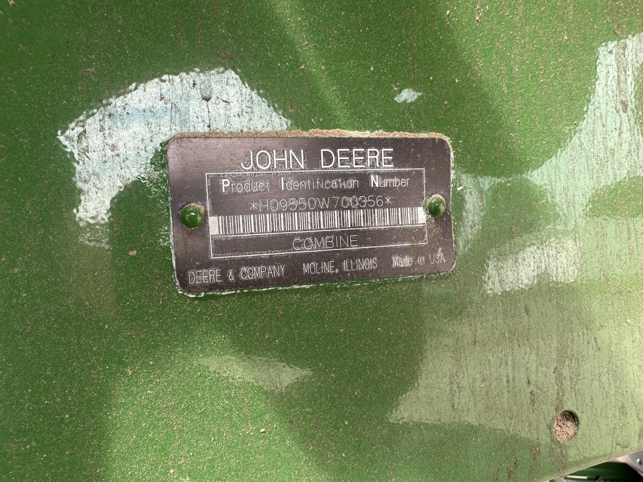 2003 John Deere 9550 Image 16