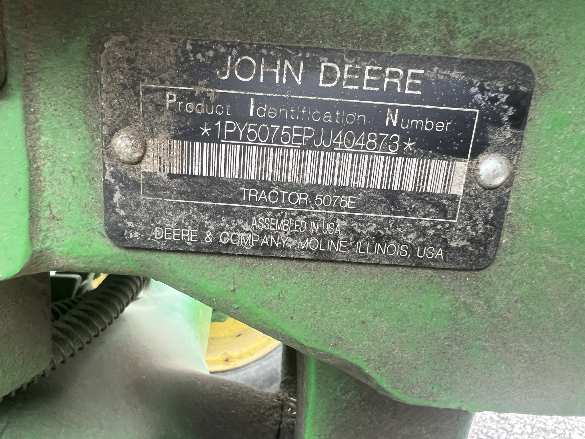 2018 John Deere 5075E Image 21