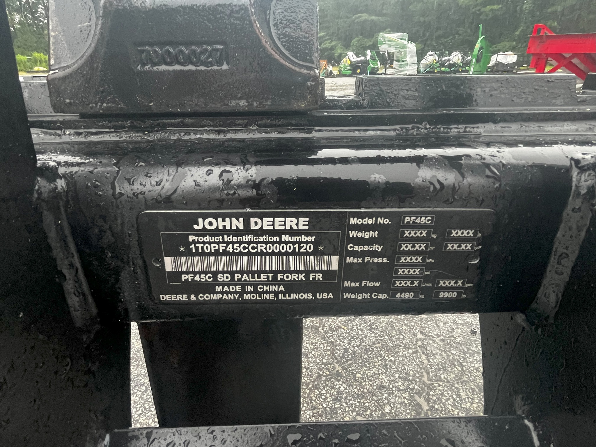 2025 John Deere PF45C Image 2