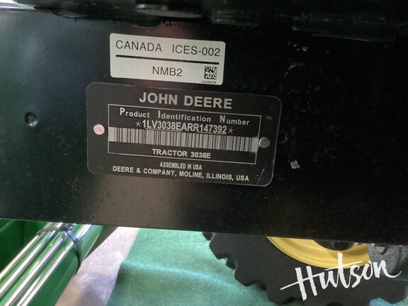 Photo of 2024 John Deere 3038E