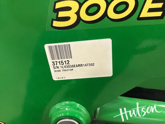 Photo of 2024 John Deere 3038E