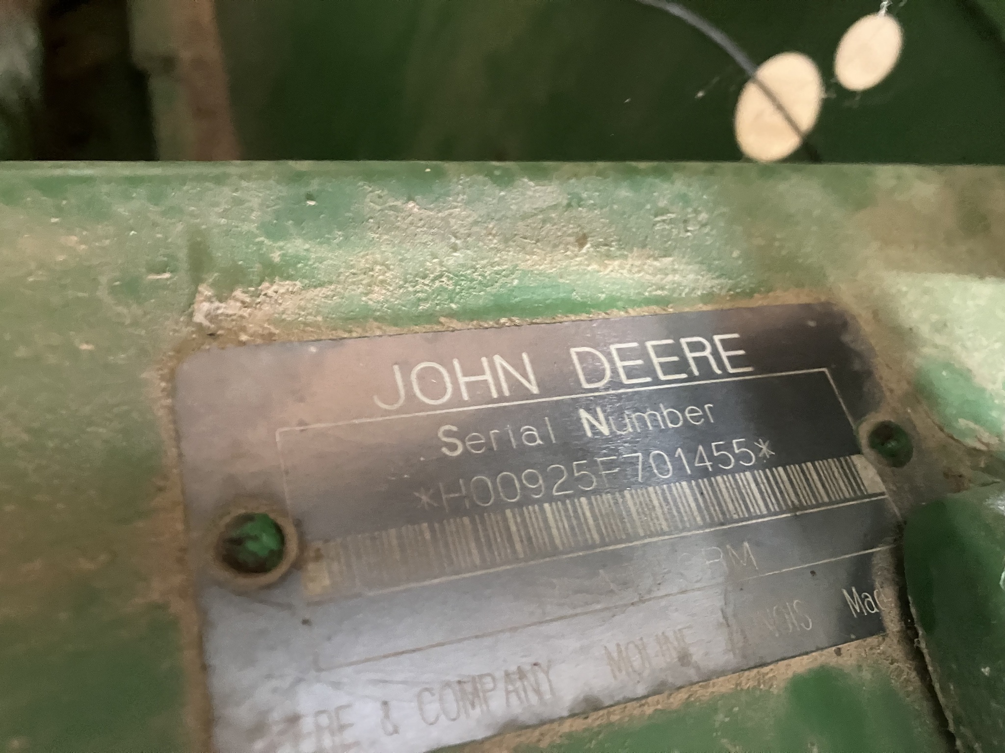 2003 John Deere 925 Image 6
