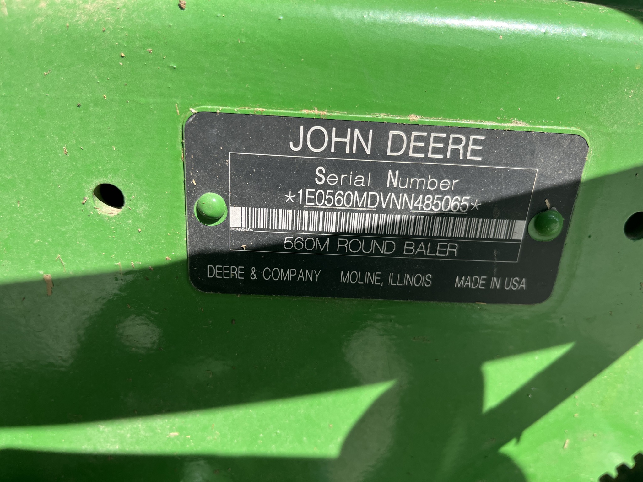  2022 John Deere 560M at Heritage Tractor in Nevada, MO