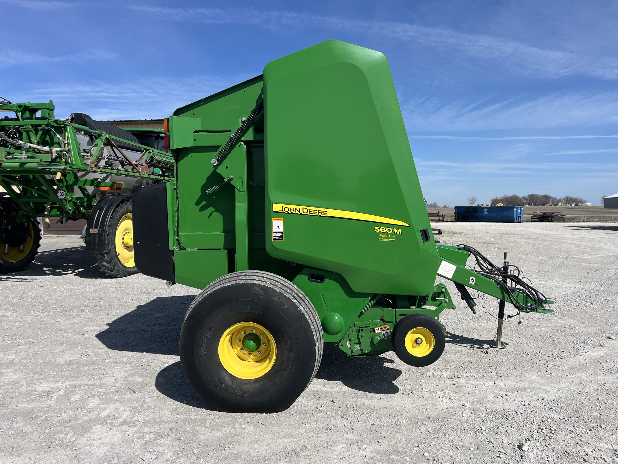  2022 John Deere 560M at Heritage Tractor in Nevada, MO