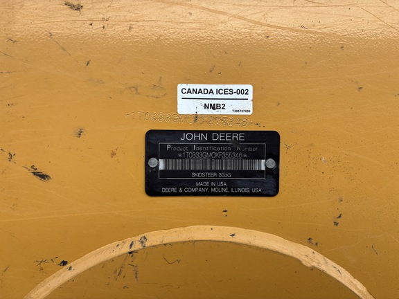 Used 2019 John Deere 333G Compact Track Loaders at Koenig Equipment in Franklin, IN - Photo13