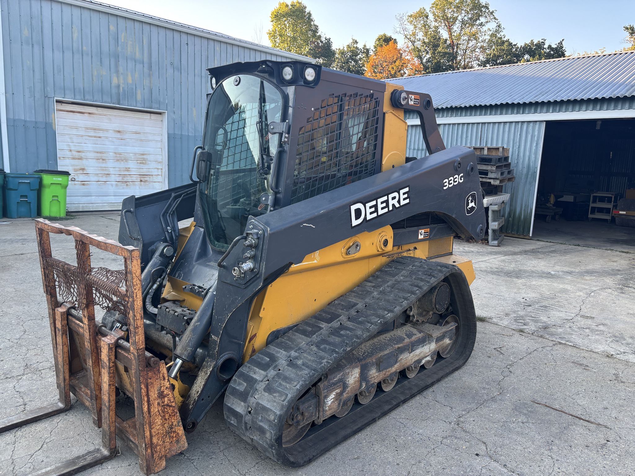 Used 2019 John Deere 333G Compact Track Loaders at Koenig Equipment in Franklin, IN - PhotoXL1