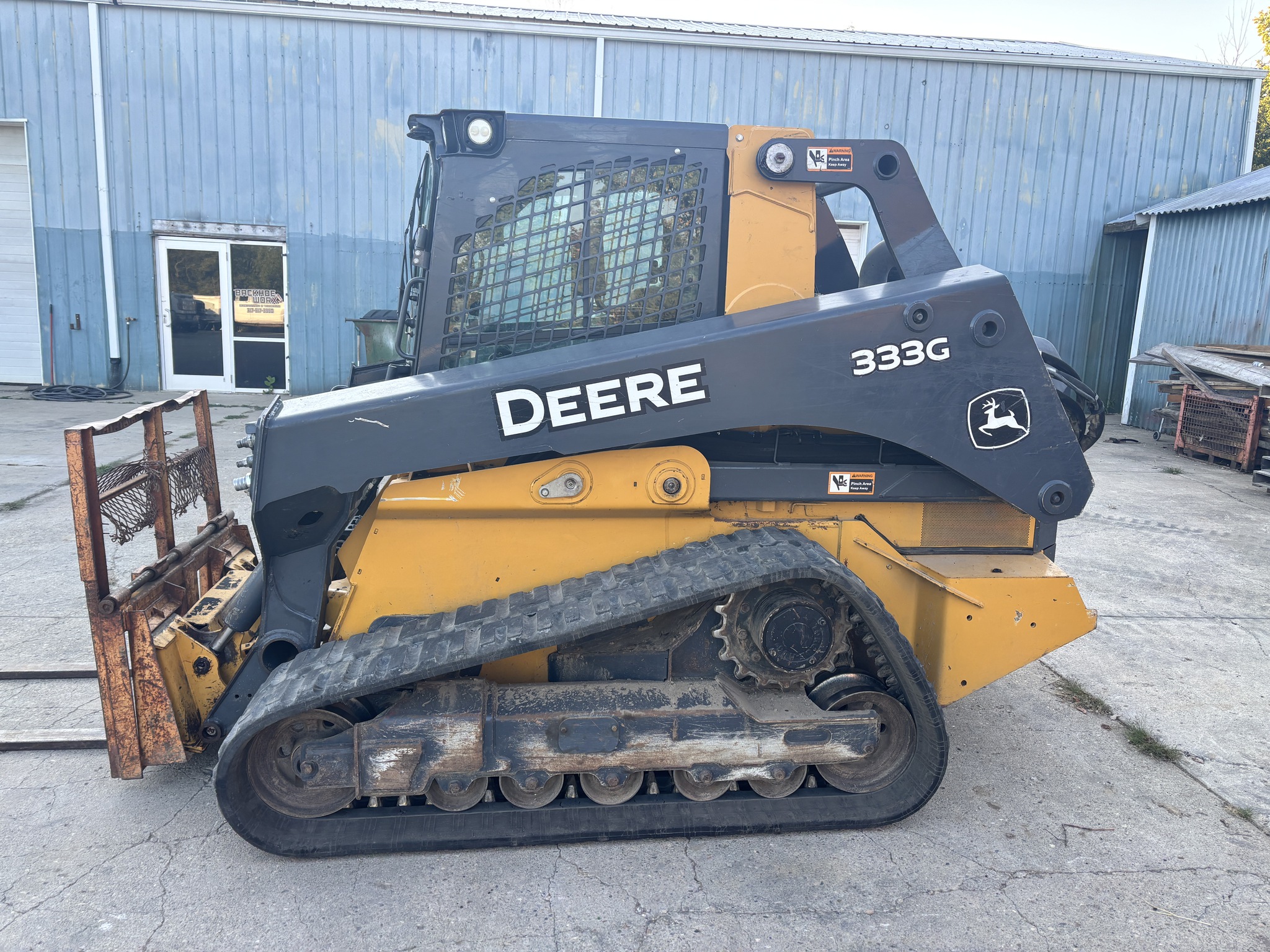 Used 2019 John Deere 333G Compact Track Loaders at Koenig Equipment in Franklin, IN - PhotoXL3