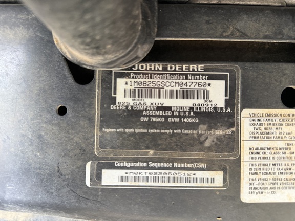 2012 John Deere XUV 825I GREEN - Photo26