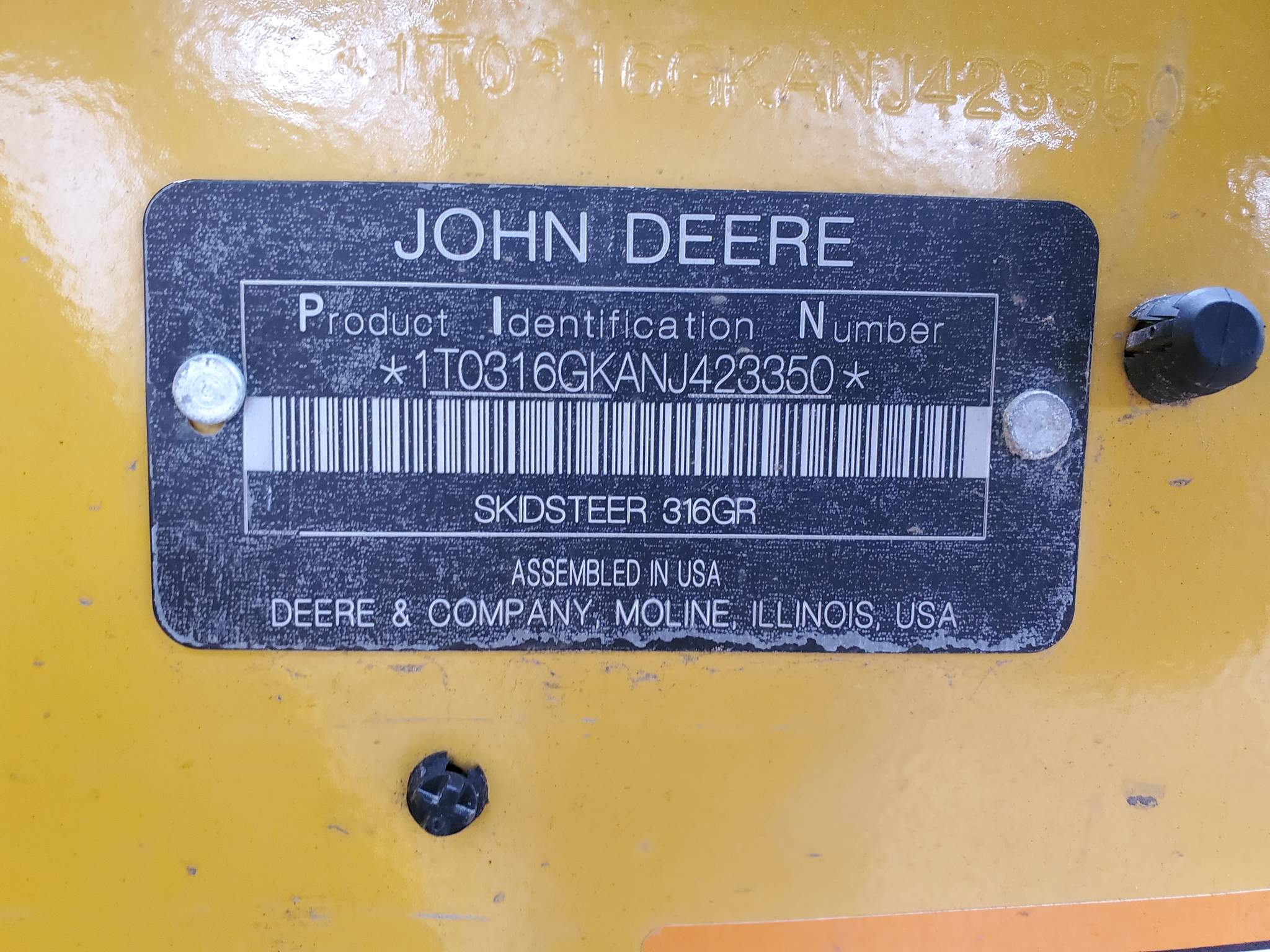 2022 John Deere 316GR Image 17