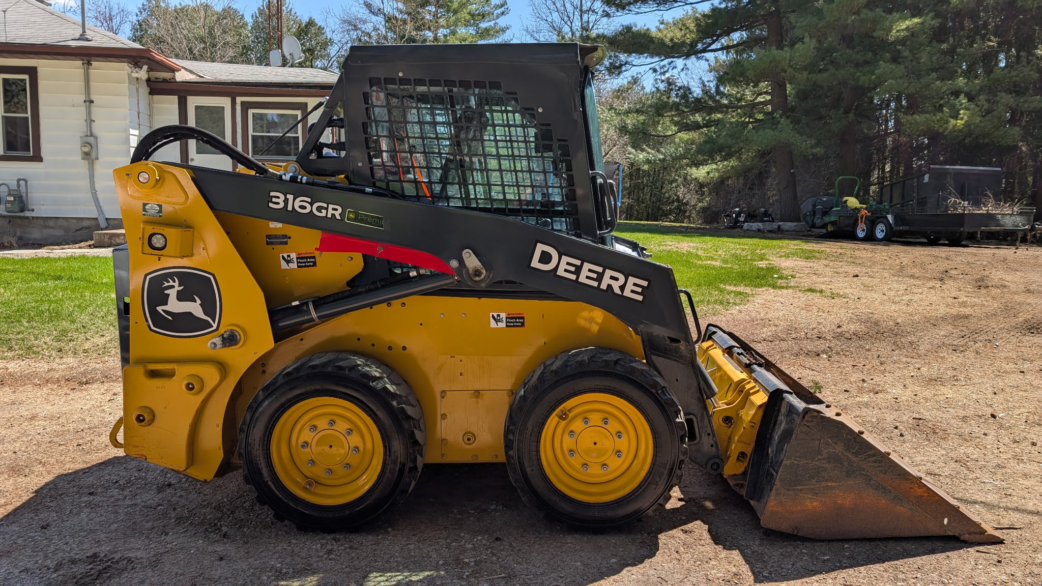 2022 John Deere 316GR Image 2