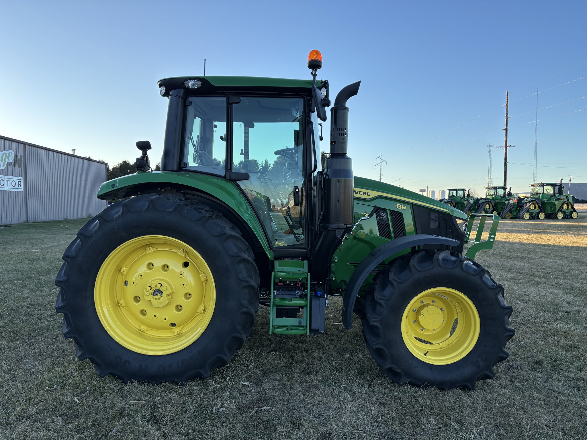  2025 John Deere 6M 125 at Heritage Tractor in Aledo, IL