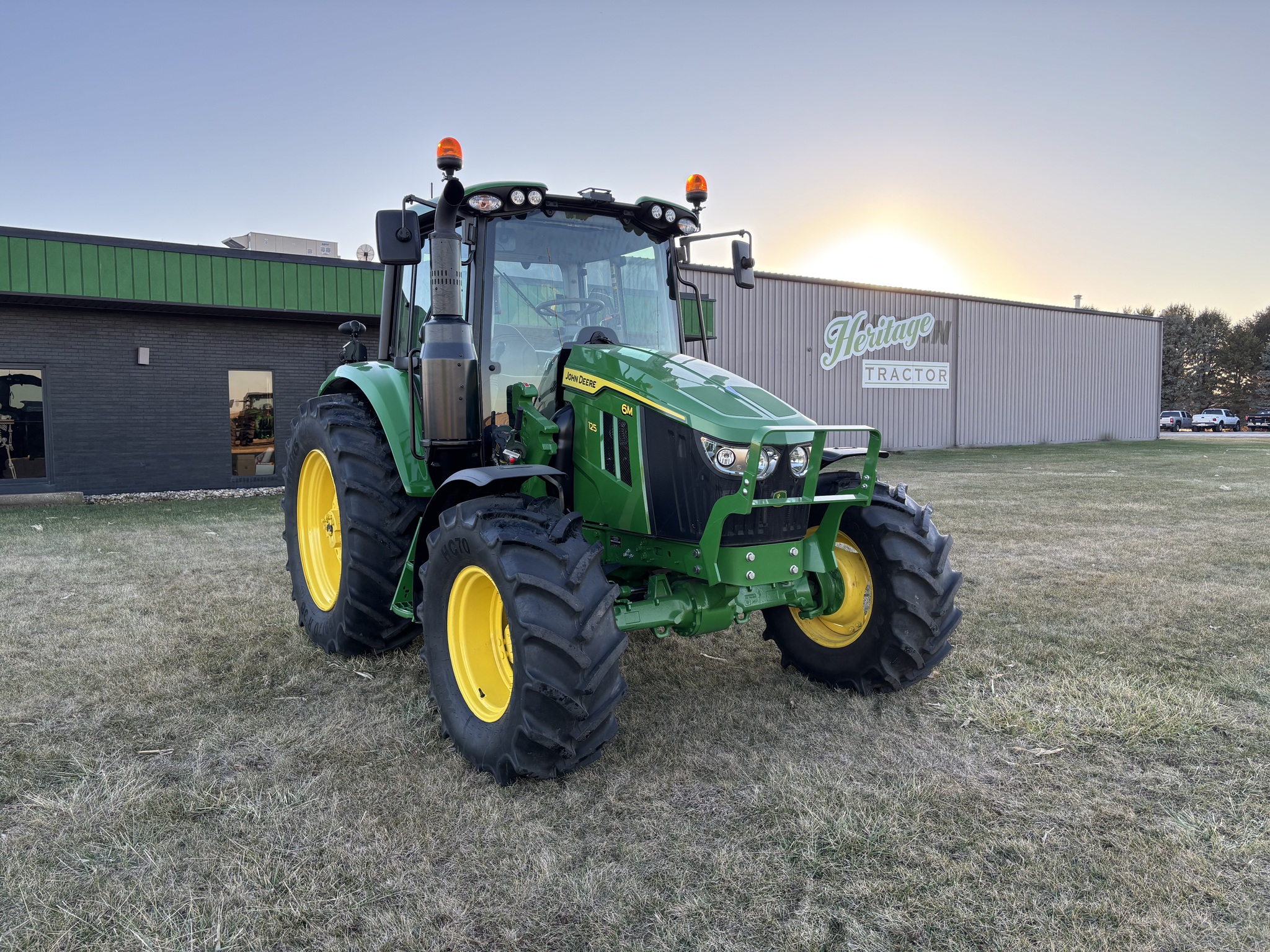  2025 John Deere 6M 125 at Heritage Tractor in Aledo, IL