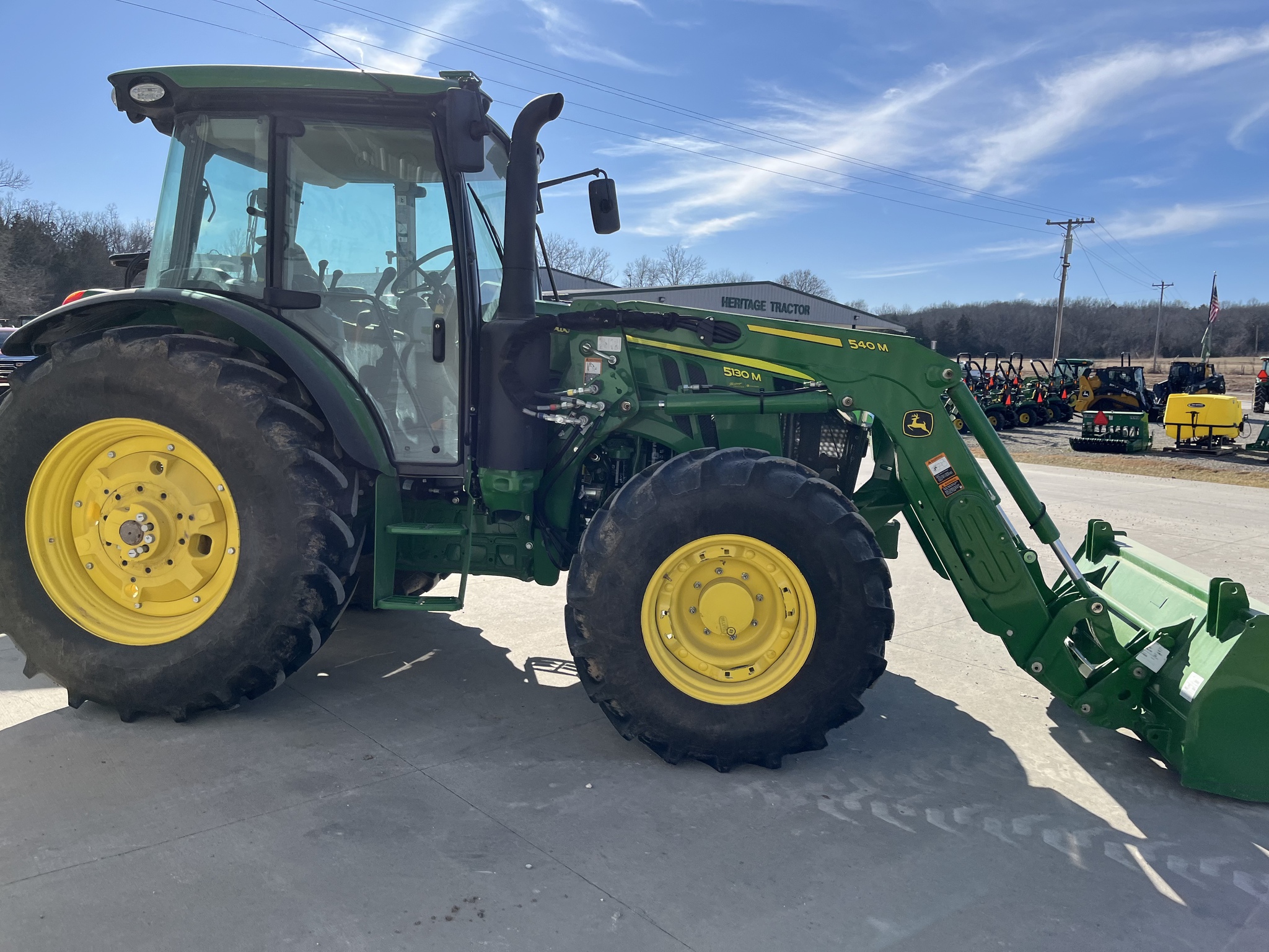  2024 John Deere 5130M at Heritage Tractor in Rogersville, MO