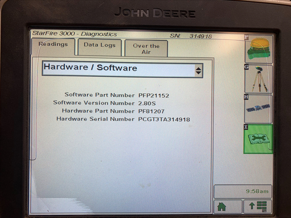 Used 2011 John Deere USED SF3000:SF1 Precision Ag at Horizon Ag & Turf in Lloydminster, AB - Photo2