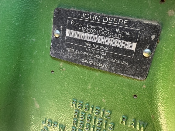 Photo of 2019 John Deere 8320R