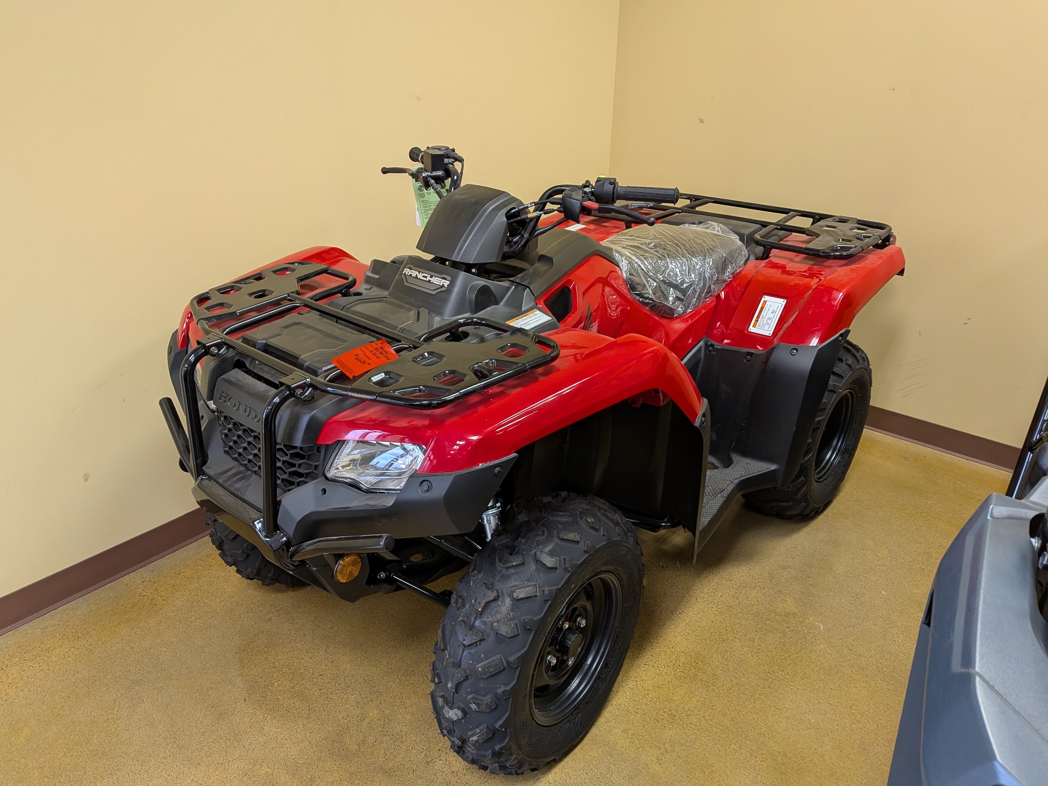  2024 Honda TRX420TM1R - RED at Heritage Tractor in Galesburg, IL