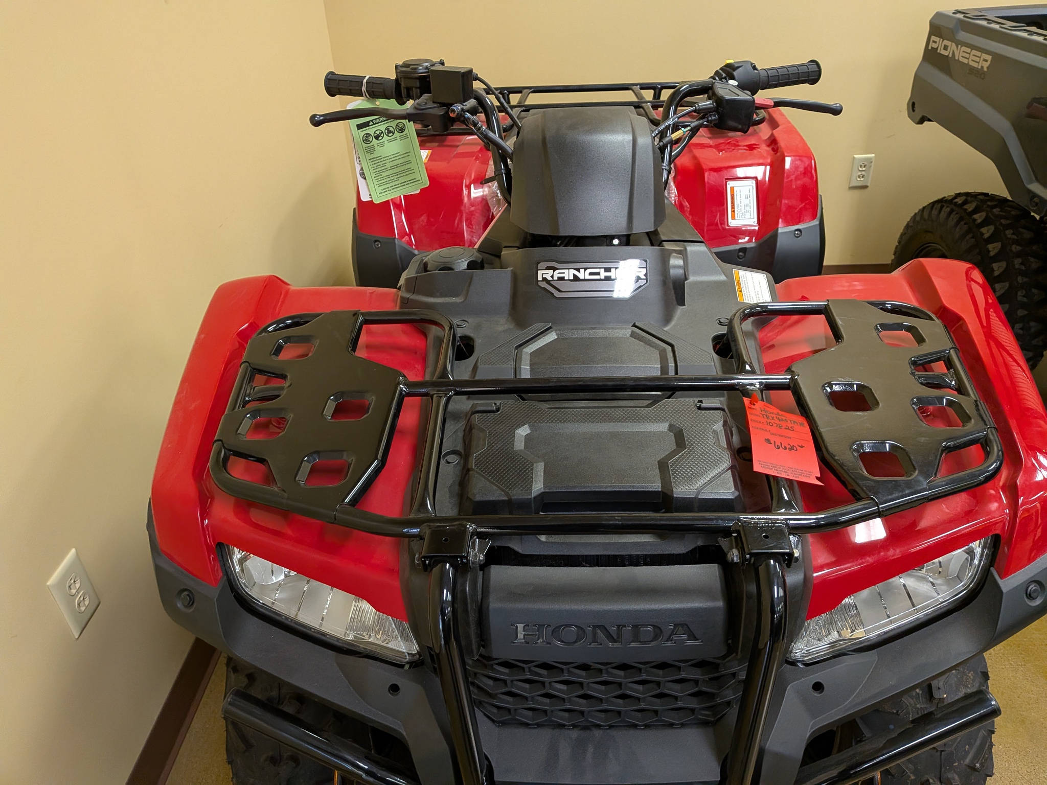  2024 Honda TRX420TM1R - RED at Heritage Tractor in Galesburg, IL