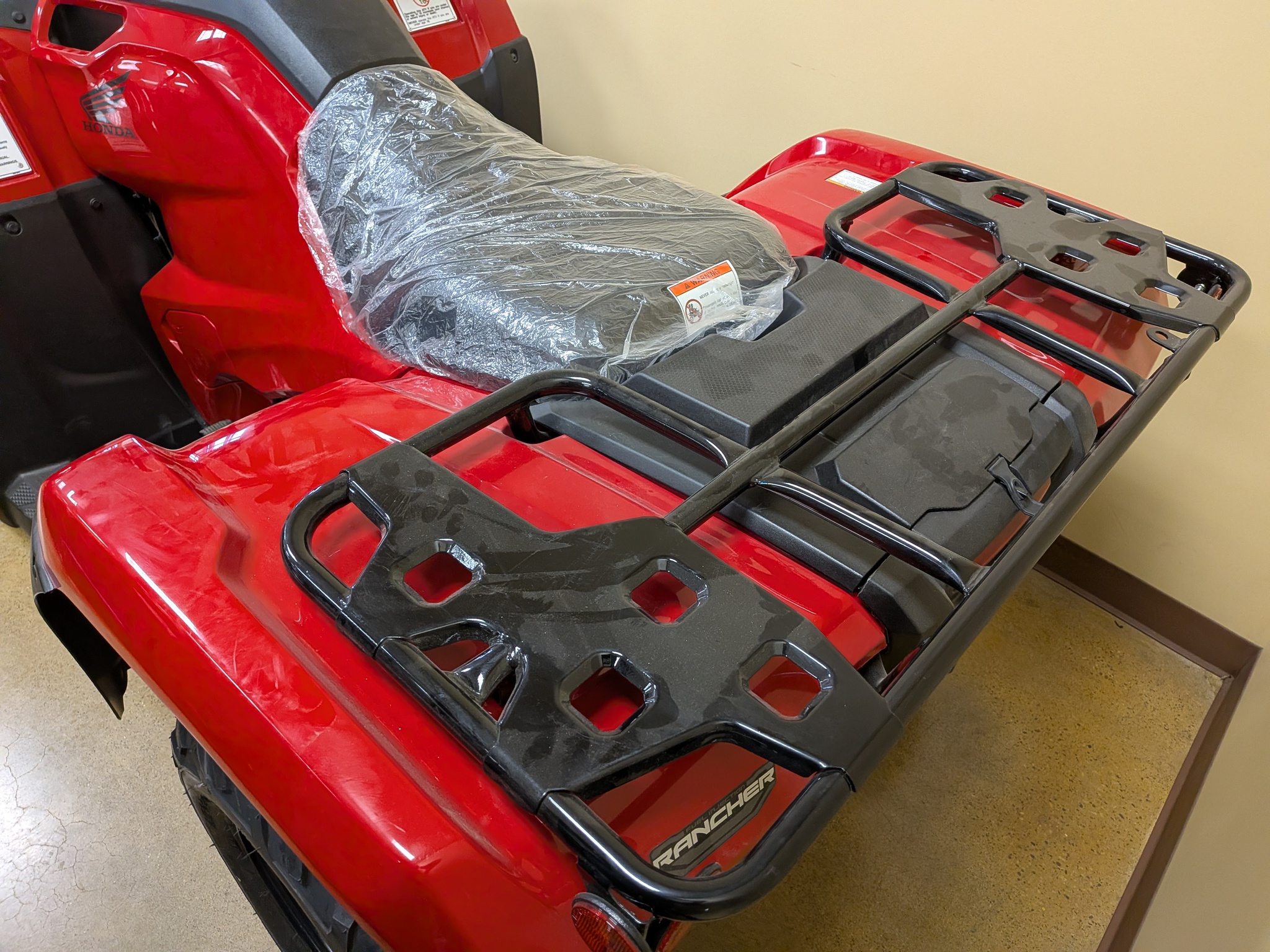  2024 Honda TRX420TM1R - RED at Heritage Tractor in Galesburg, IL