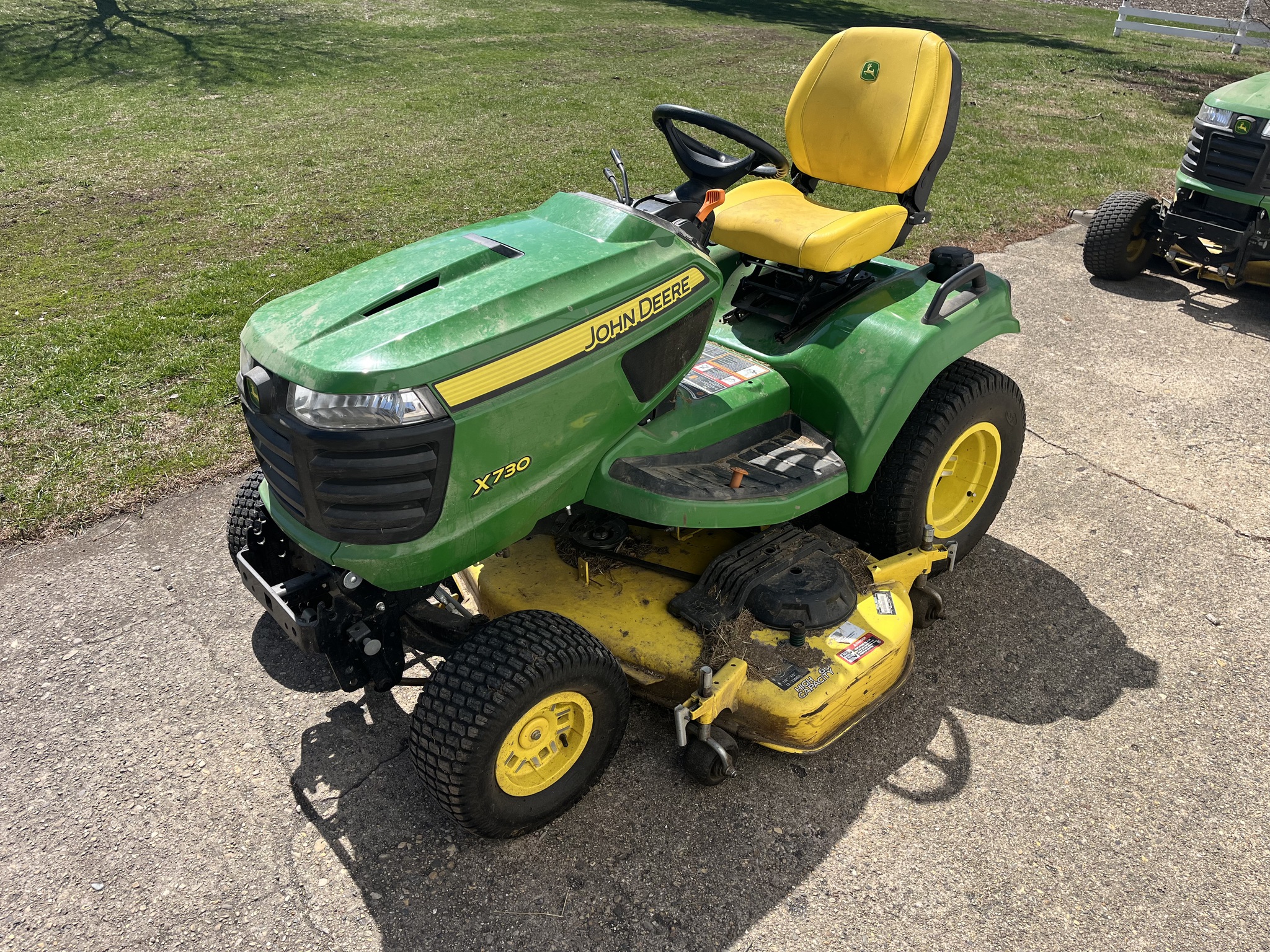  2022 John Deere X730 at Heritage Tractor in Princeton, IL