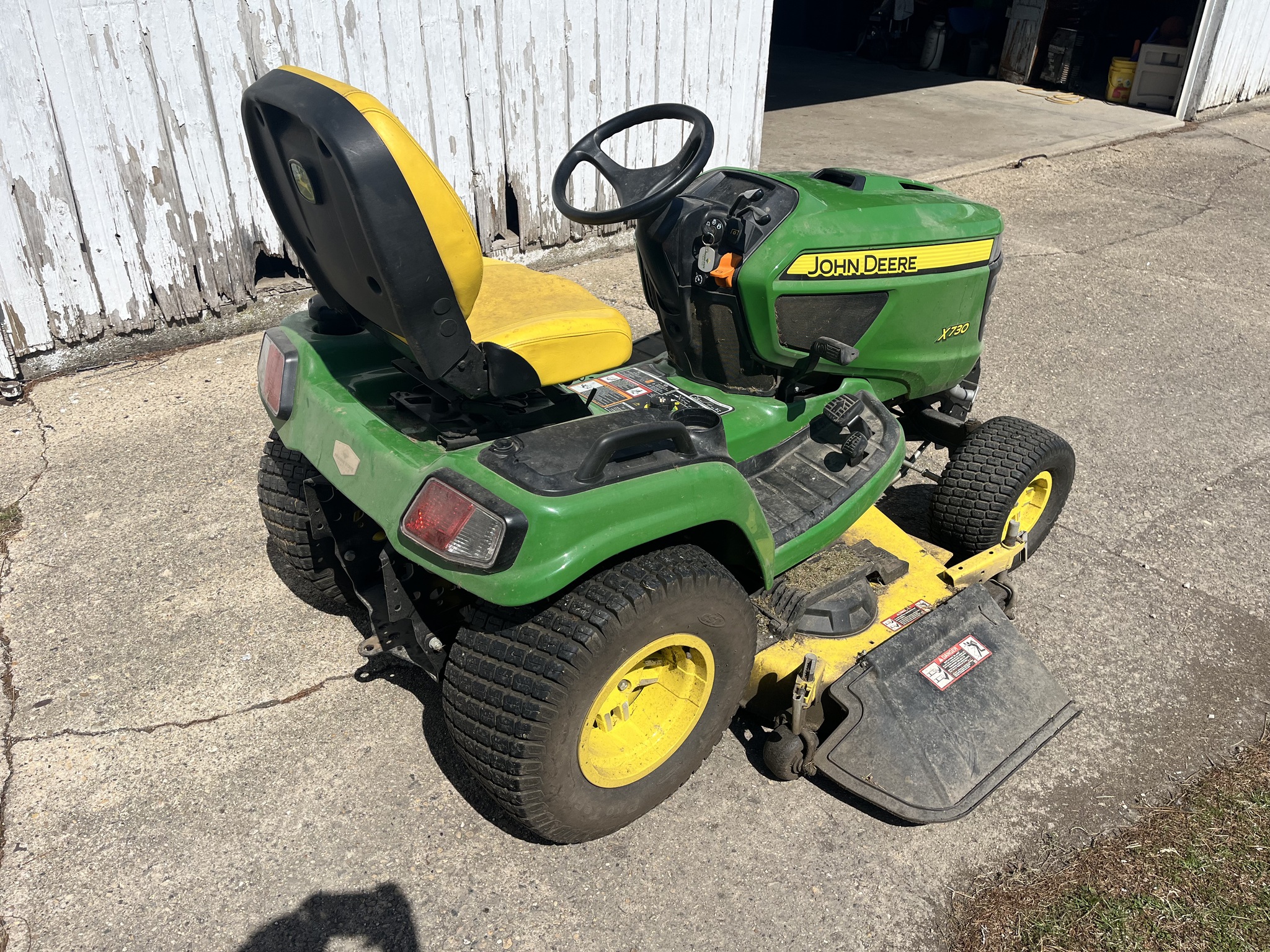  2022 John Deere X730 at Heritage Tractor in Princeton, IL