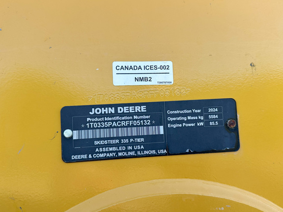 2024 John-Deere 335 P