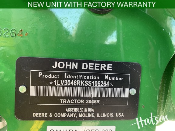 Photo of 2025 John Deere 3046R