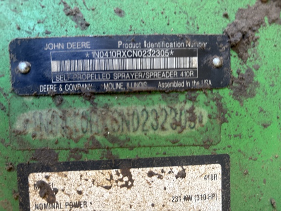 Used 2023 John Deere 410R Self Propelled Sprayers at Koenig Equipment in Knightstown, IN - Photo16
