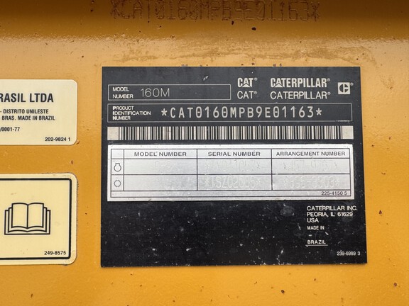 2016 Caterpillar 160M