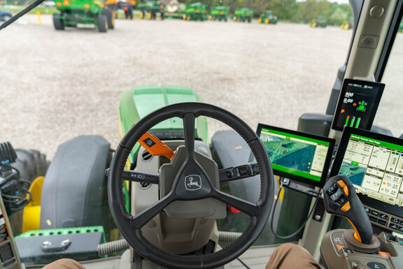 Used 2025 John Deere 8R 370 Row Crop Tractors at Koenig Equipment in Knightstown, IN - Photo33