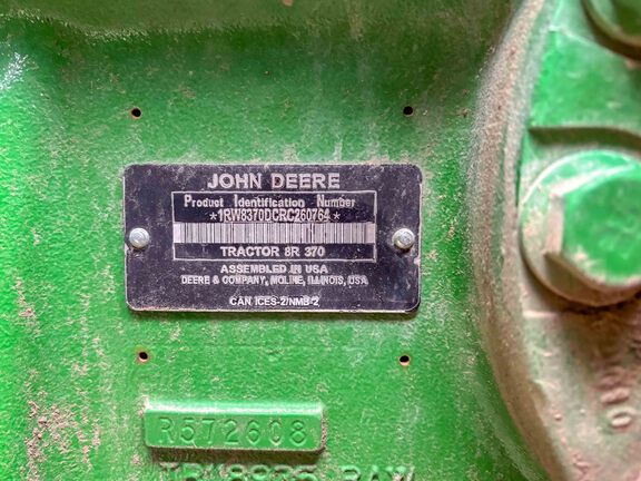 Used 2025 John Deere 8R 370 Row Crop Tractors at Koenig Equipment in Knightstown, IN - Photo40