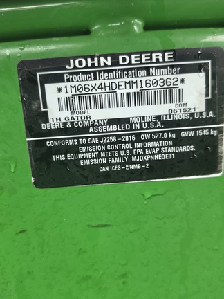 2021 John-Deere TH 6X4