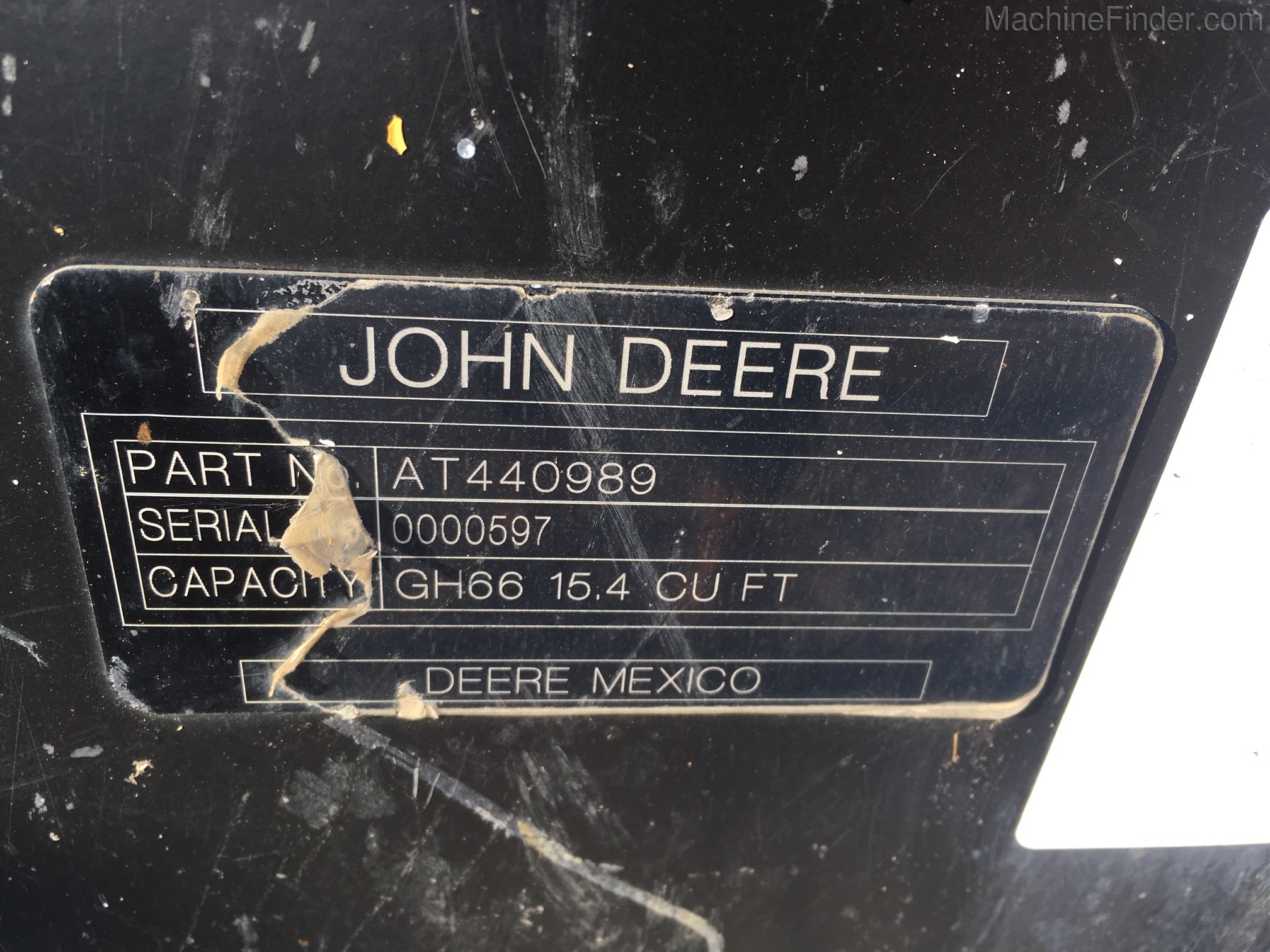 John Deere GH66 Image 5