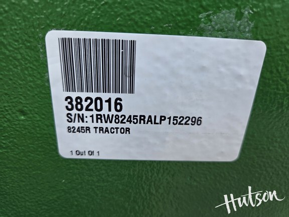 Photo of 2020 John Deere 8245R